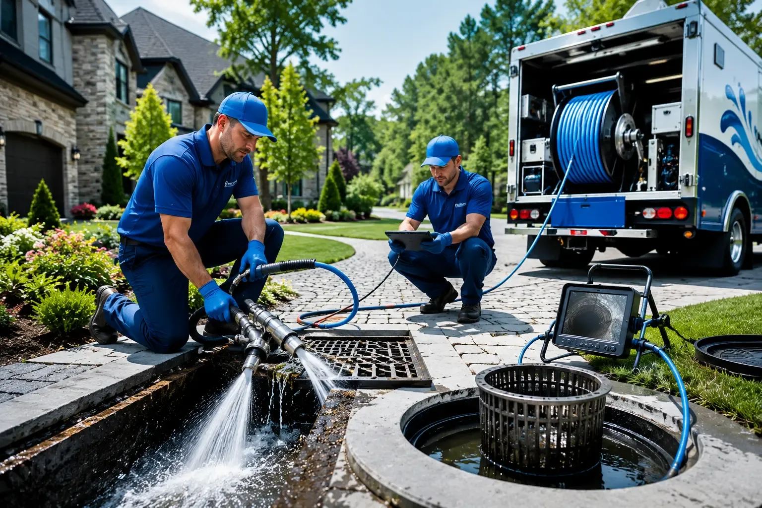 Local outdoor drain cleaning professionals in Gaines, PA